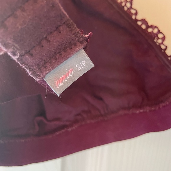 Aerie ribbed lace bralette S - Picture 4 of 5
